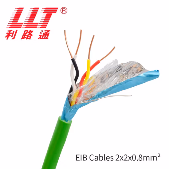 Cable de bus Knx 1 par 20AWG blindado para sistemas de gestión de edificios